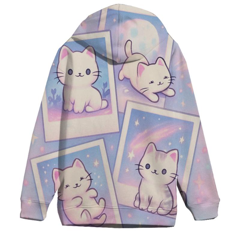 Polaroid Moon Kittens custom hoodies