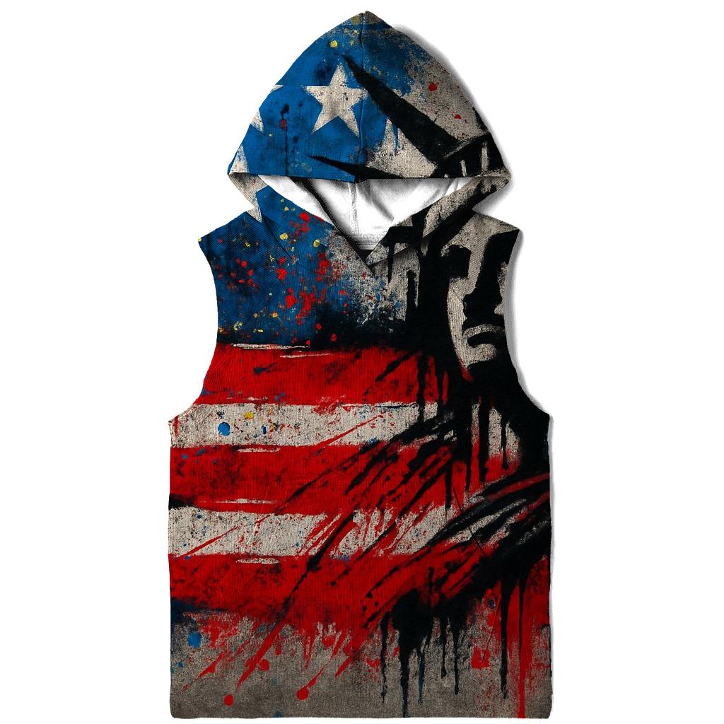 Graffiti Liberty Drift zip-up hoodies