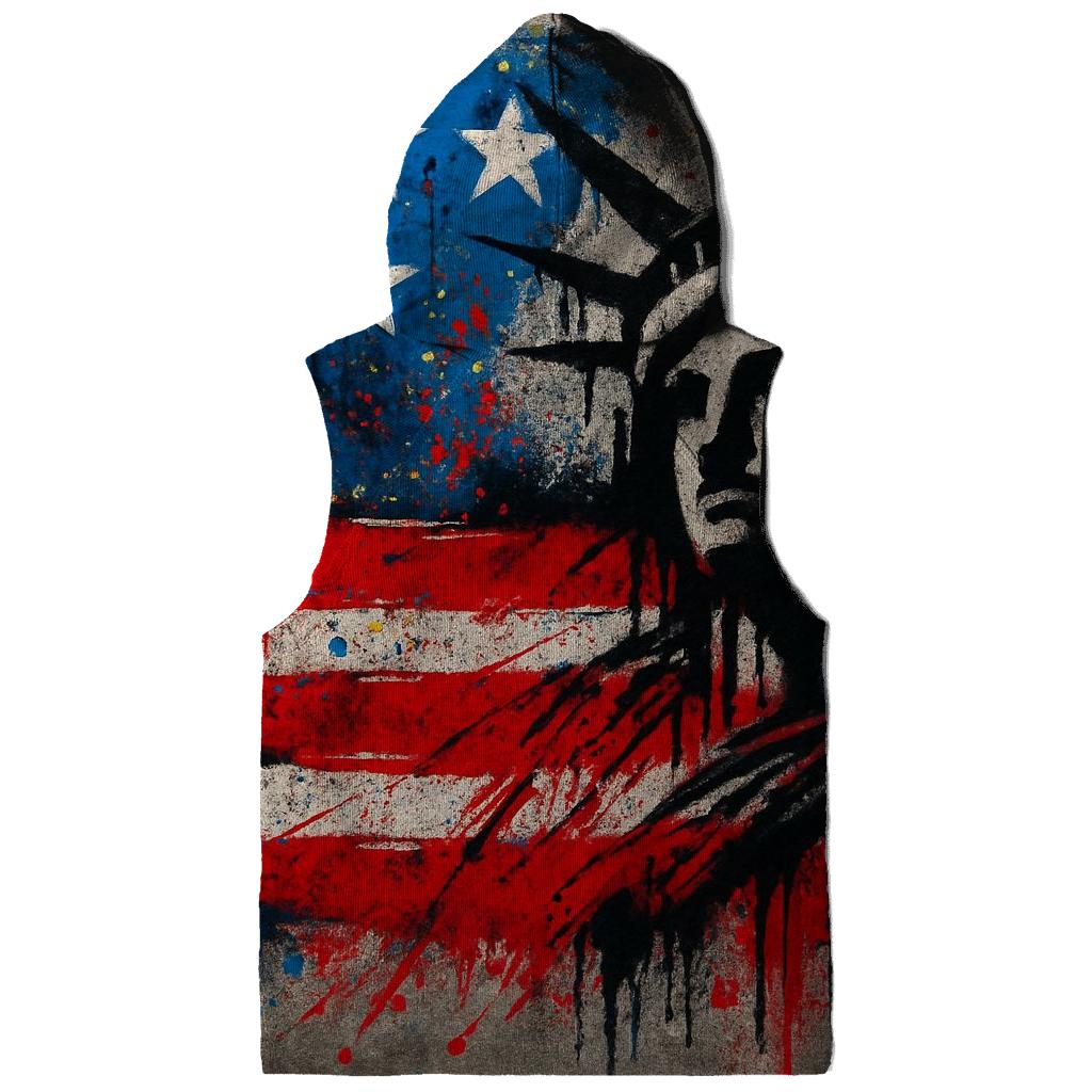 Graffiti Liberty Drift zip-up hoodies