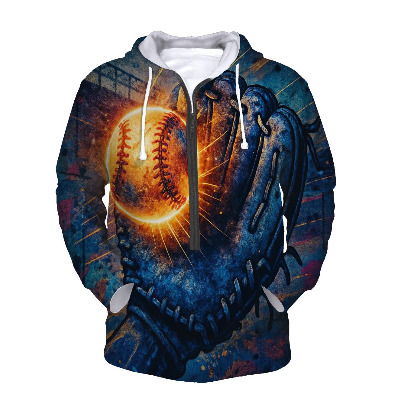 Chrome Glove Catch custom hoodies