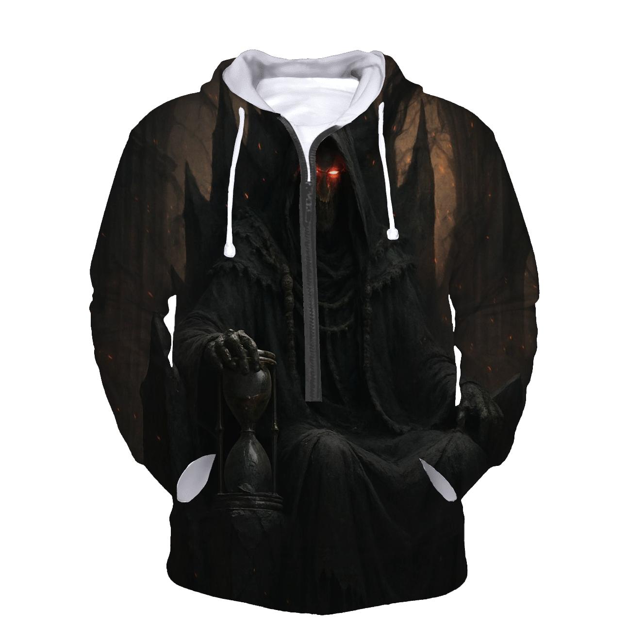 Obsidian Reaper Throne lightweight hoodies