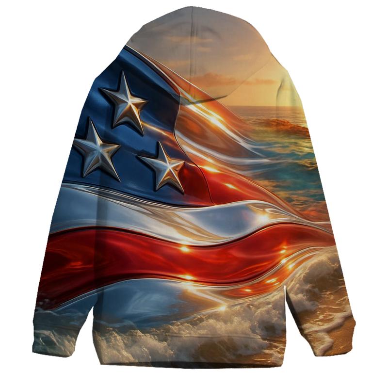 Australian Coastal Flag Tide hoodie designs