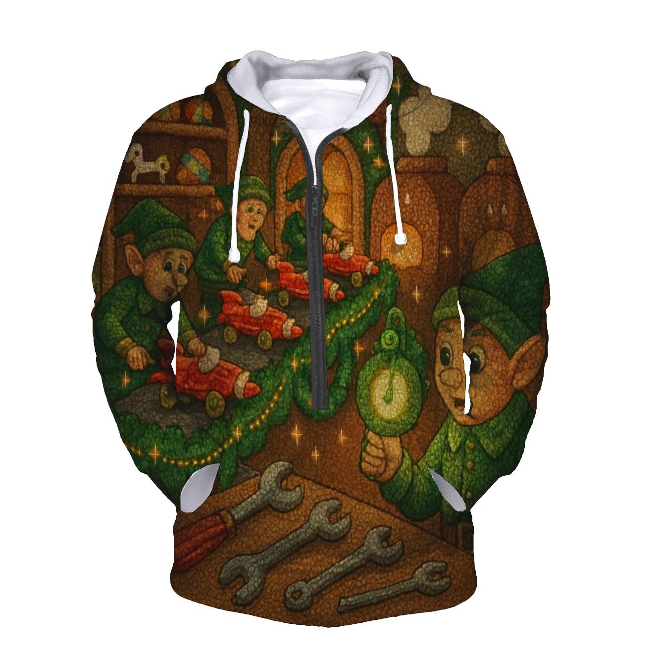 Elf Workshop Circuit pullover hoodies