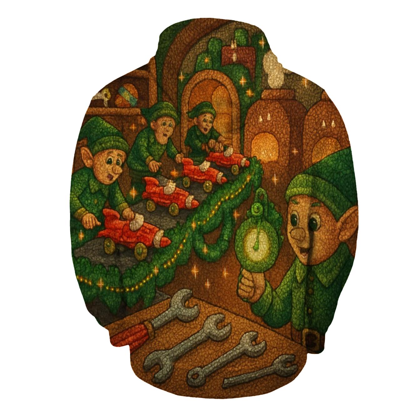 Elf Workshop Circuit pullover hoodies