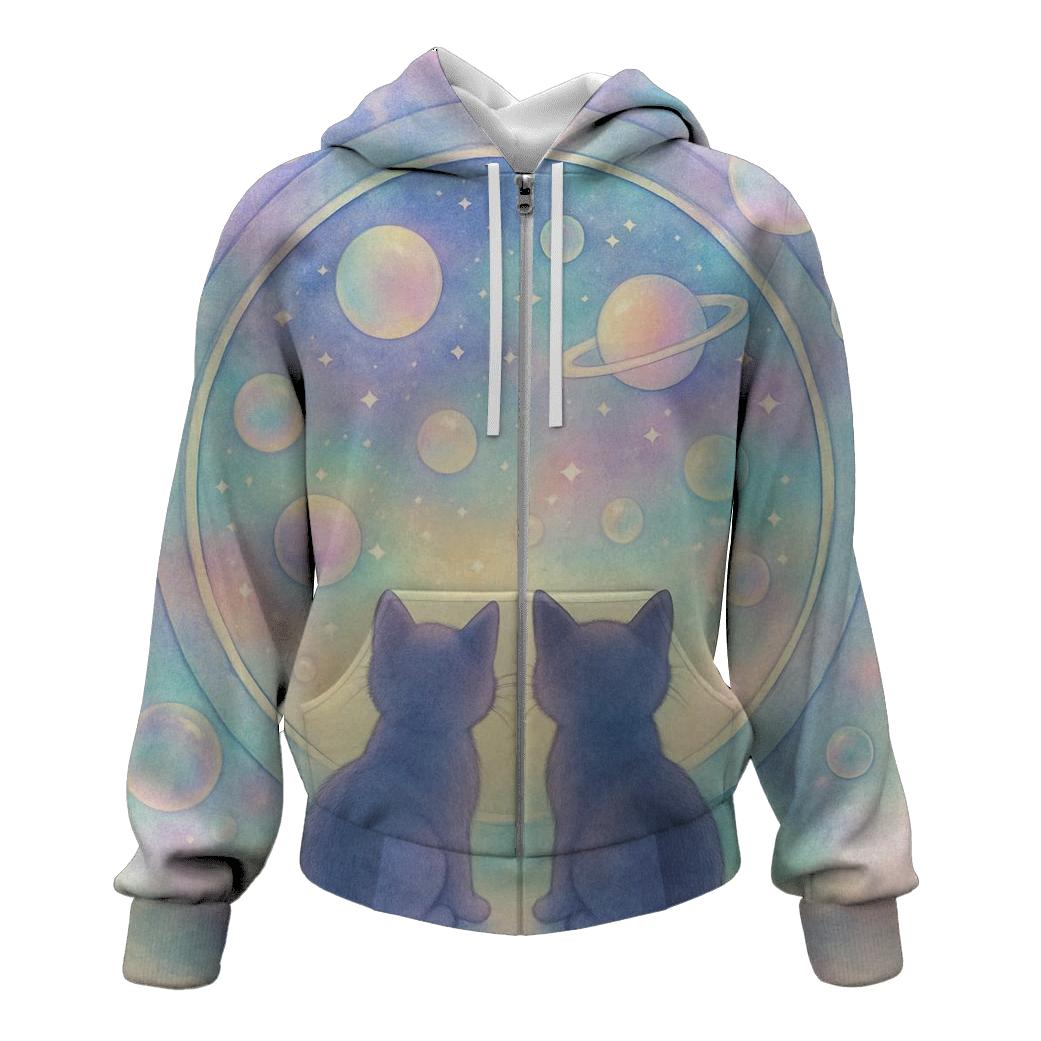 Dreambubble Window Kittens hoodie styles