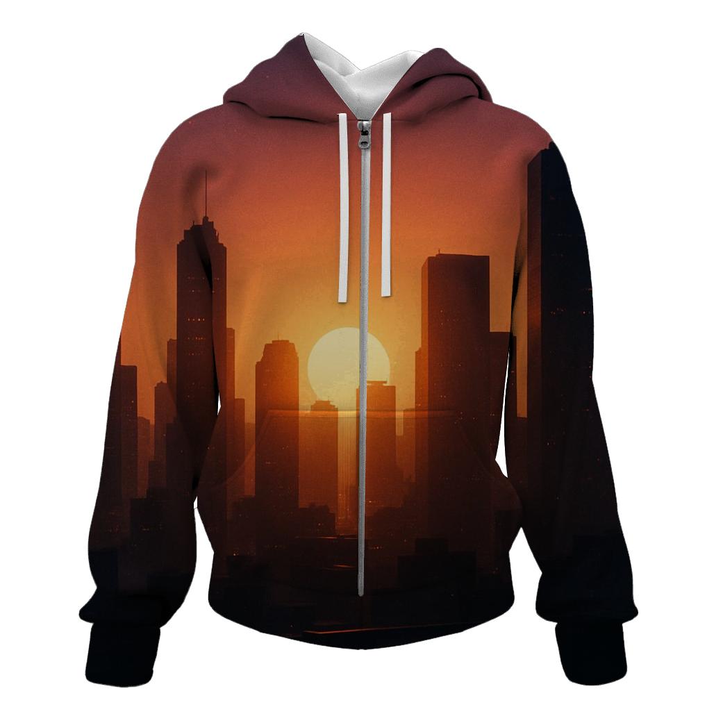 City Gold Afterglow designer hoodies