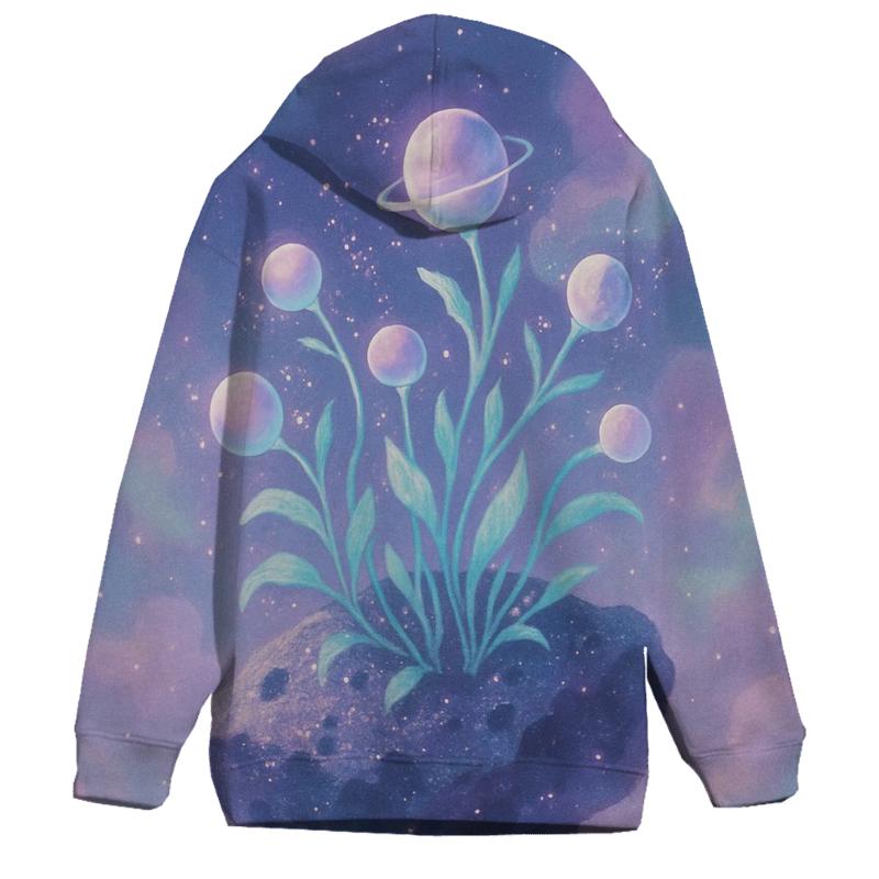 Cosmic Garden pullover hoodies