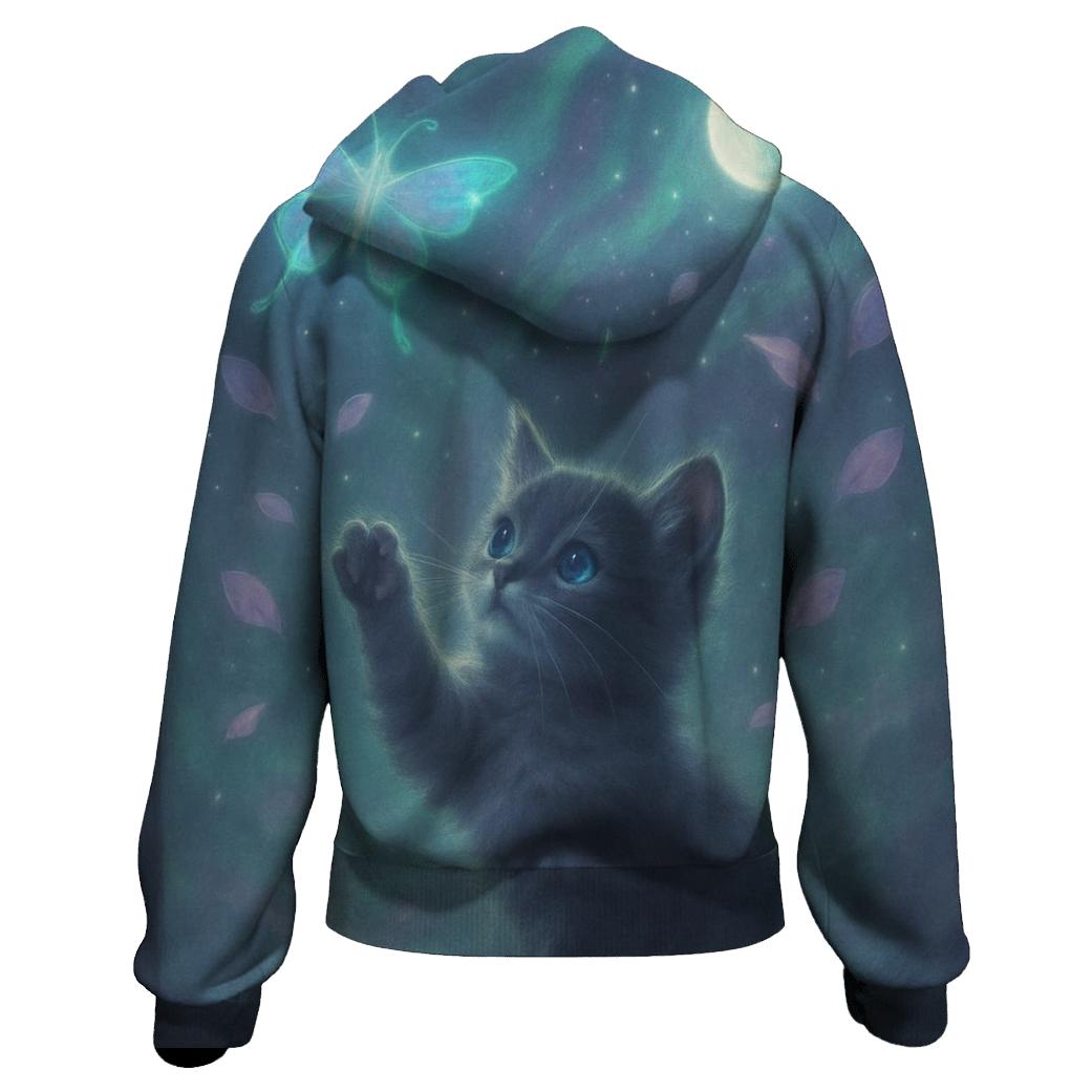 Mothlight Window Paws hoodie styles