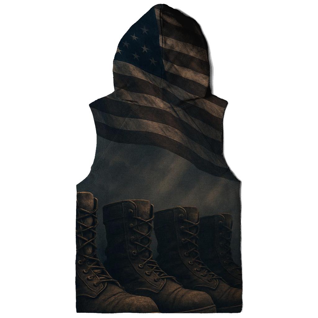 Boots At Twilight Flagline graphic hoodies