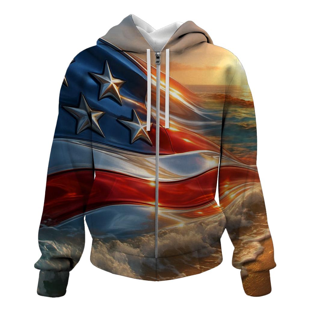 Australian Coastal Flag Tide hoodie trends