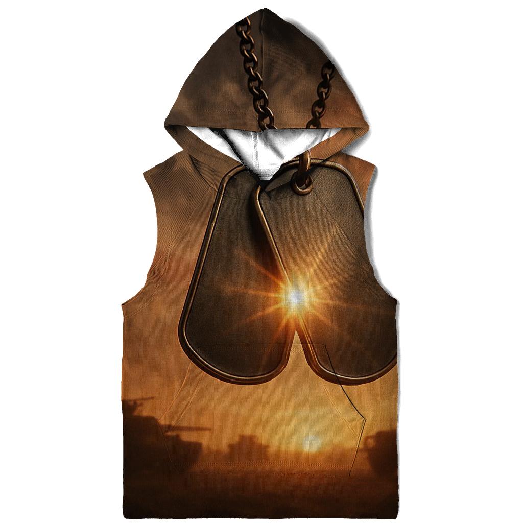 Dog Tag Sunburst hoodie designs