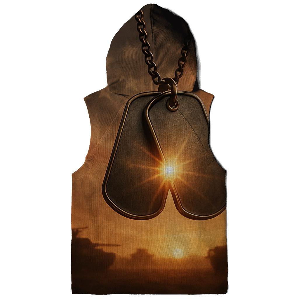 Dog Tag Sunburst hoodie designs