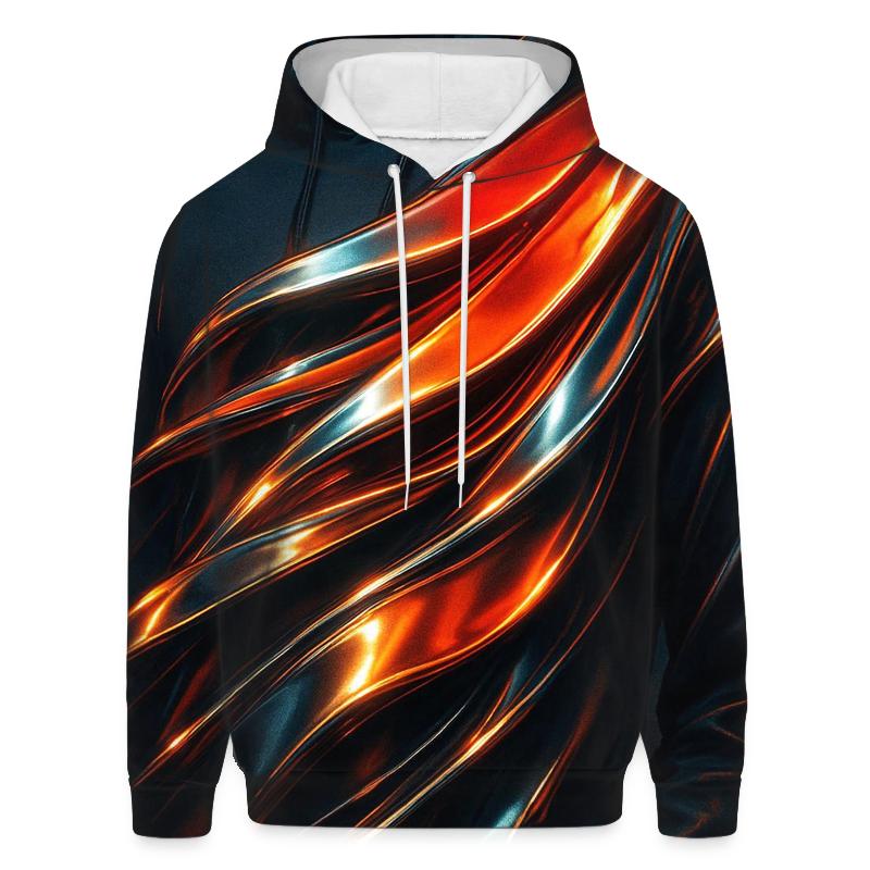 Sunset Alloy Cascade zip-up hoodies
