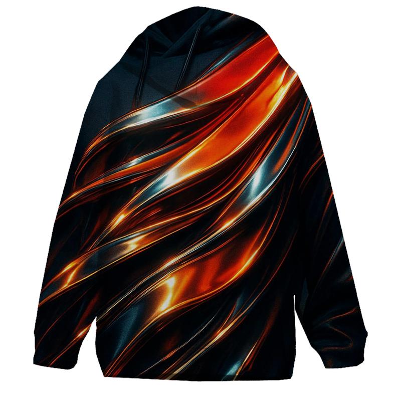 Sunset Alloy Cascade zip-up hoodies