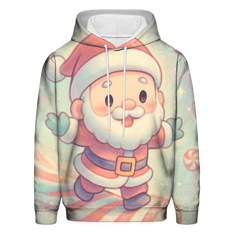 Chibi Candied Comet Santa hoodie designs
