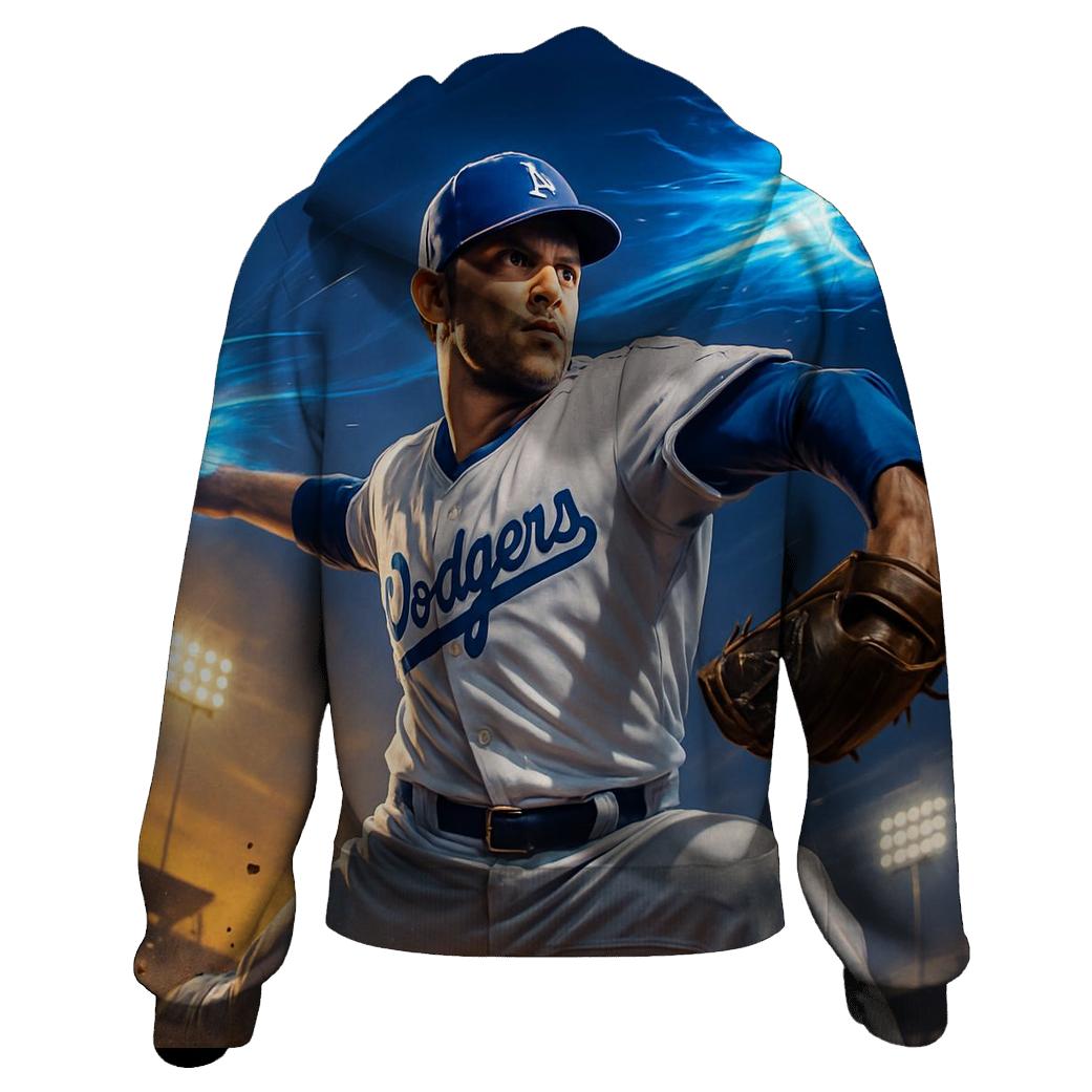 Dodger Dawn Pitch graphic hoodies