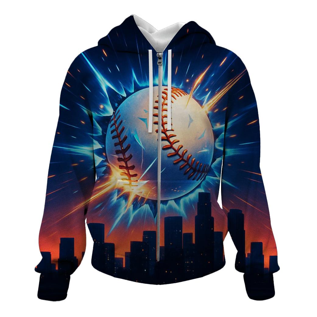 Skyline Fastball Impact custom hoodies