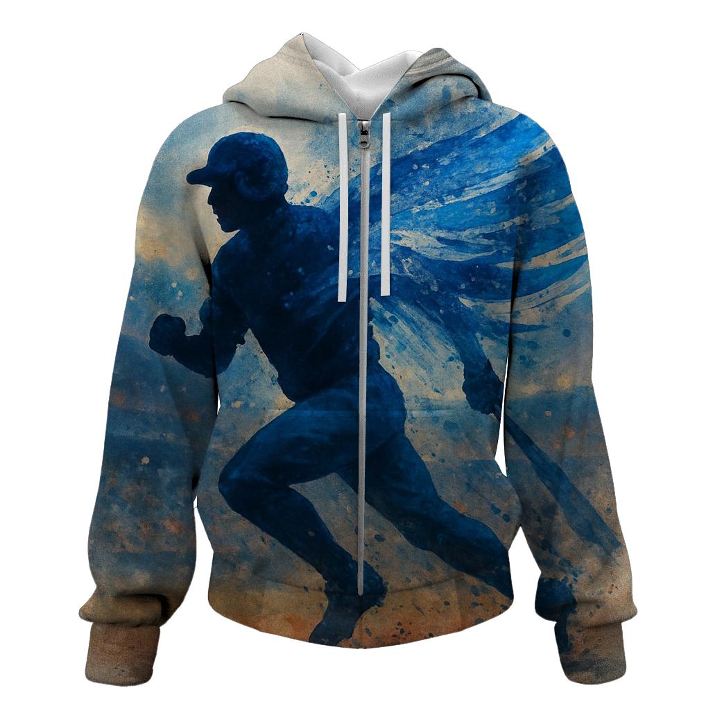 Winged Speed Silhouette hoodie trends