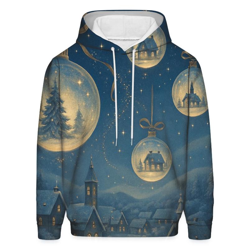 Ornament Sky Lantern Festival lightweight hoodies
