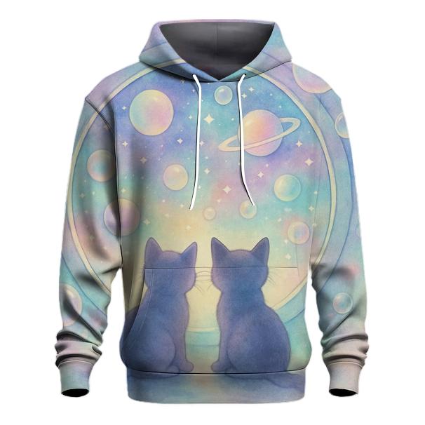Dreambubble Window Kittens hoodie trends