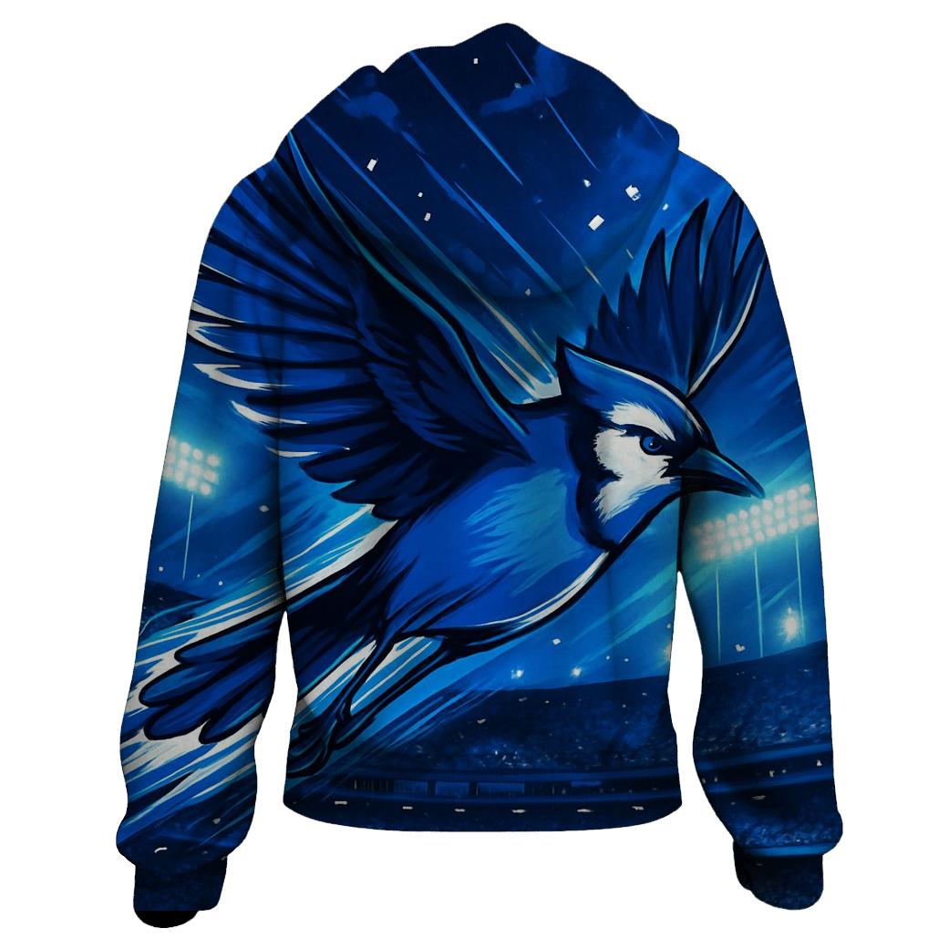 Dodger Jay Over Stadium graphic hoodies