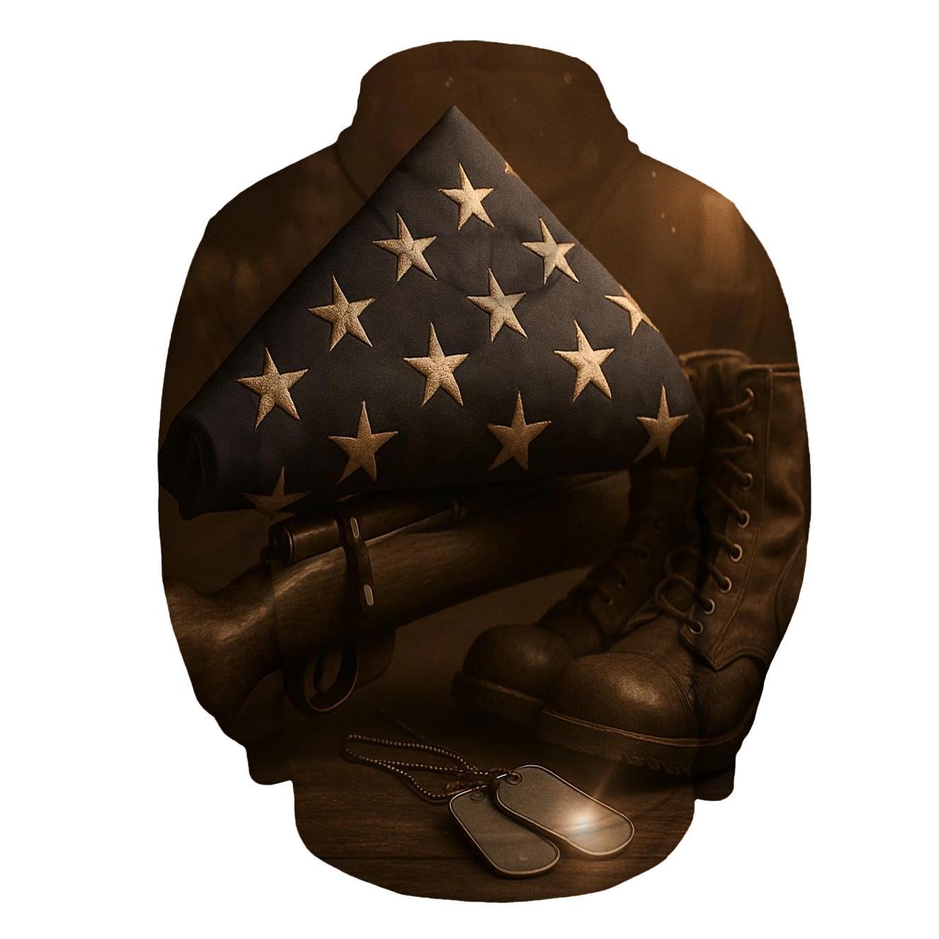 Folded Honor Stillness custom hoodies