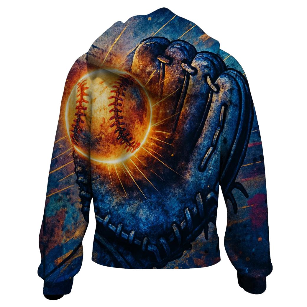 Chrome Glove Catch hoodies fashion