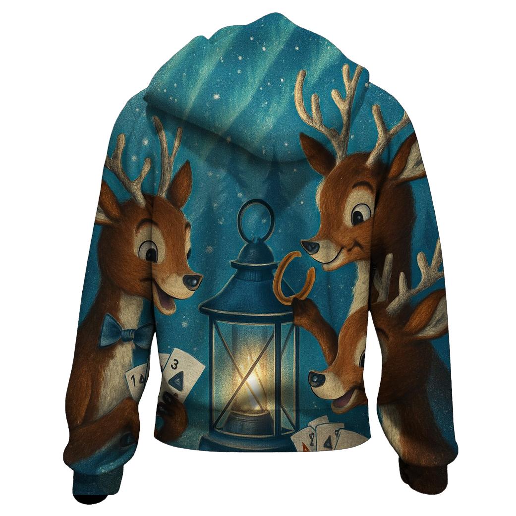 Reindeer Games At Midnight custom hoodies