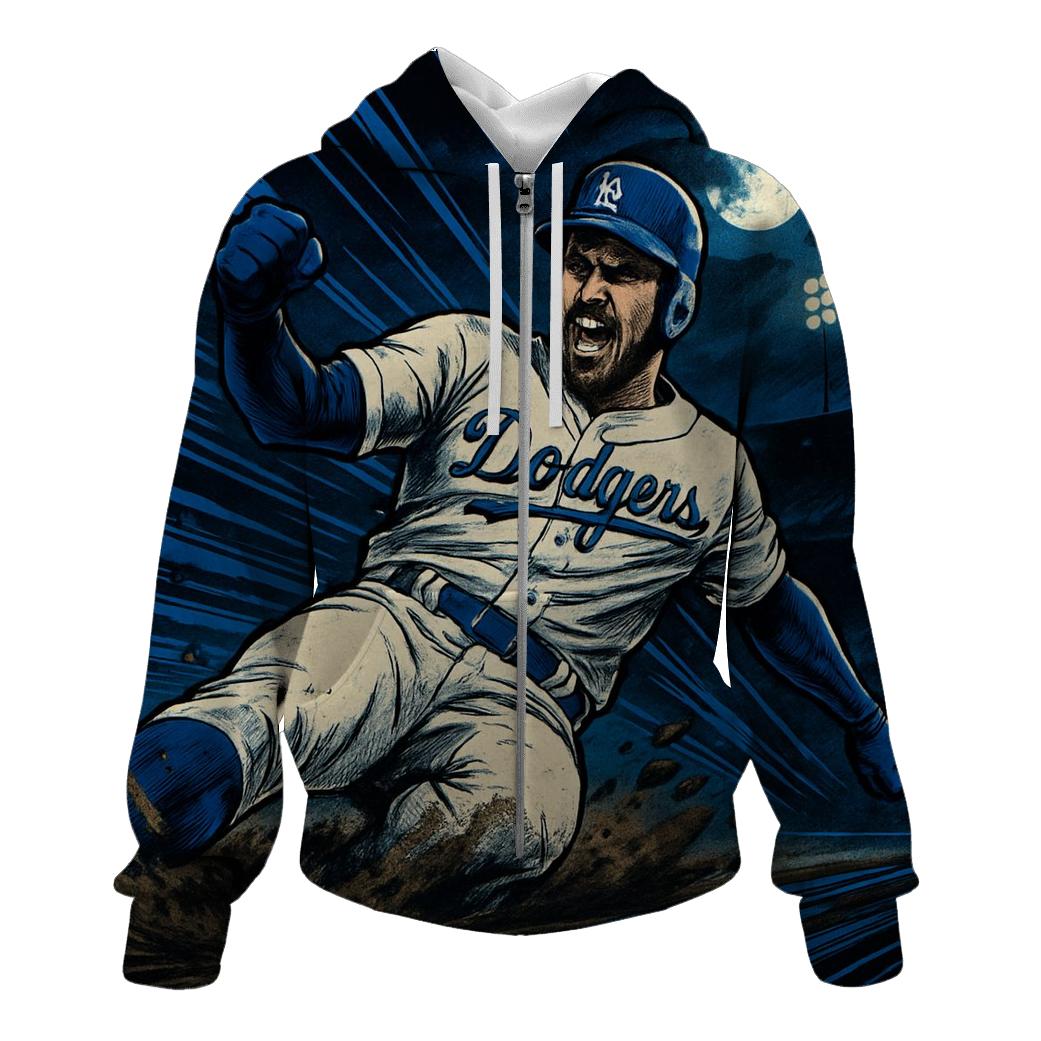 Midnight Fastbreak Slide printed hoodies