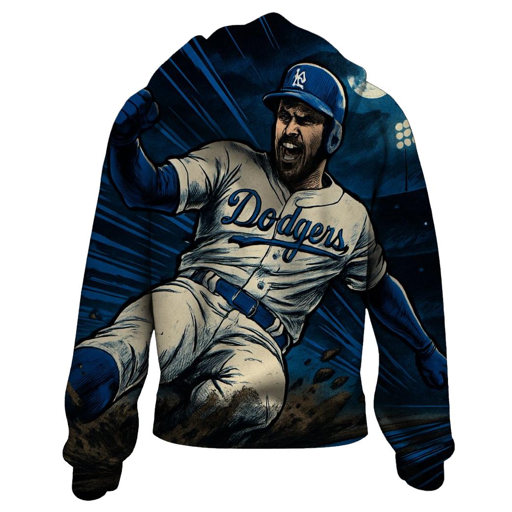 Midnight Fastbreak Slide printed hoodies