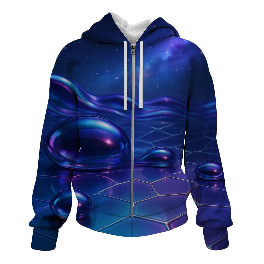 Glass Tide Nebula lightweight hoodies