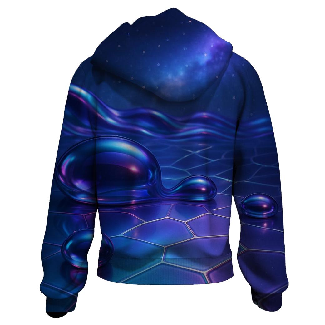 Glass Tide Nebula lightweight hoodies