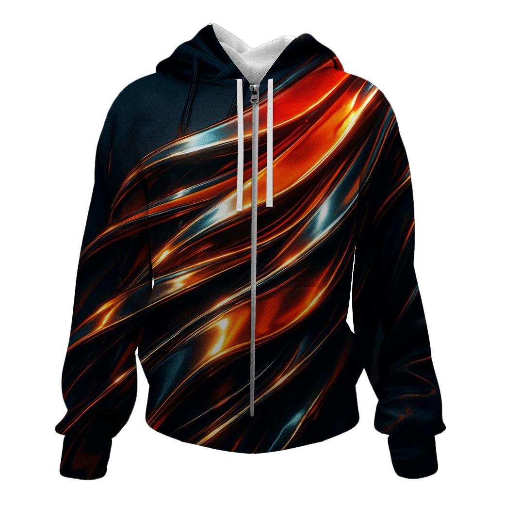 Sunset Alloy Cascade printed hoodies