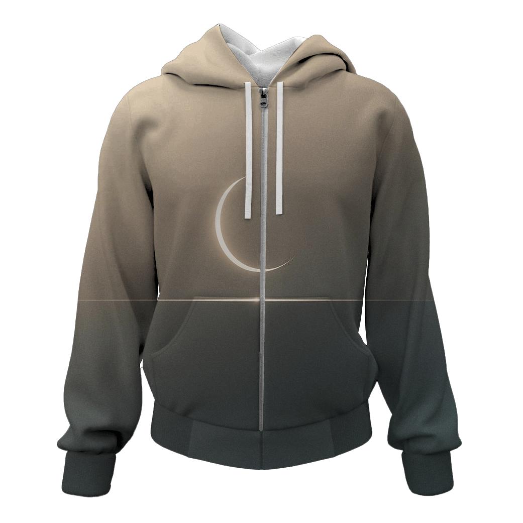 Minimal Horizon Fade hoodie styles