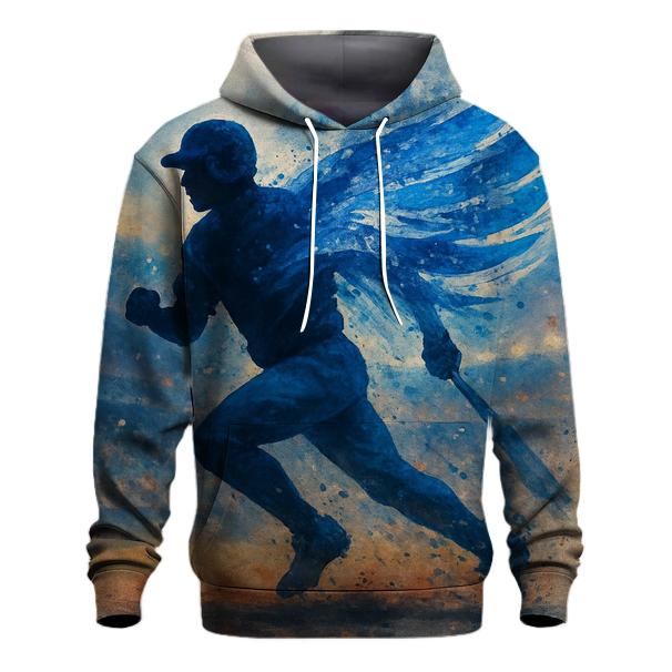 Winged Speed Silhouette premium hoodies