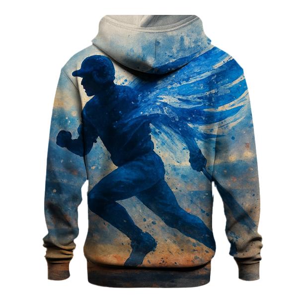 Winged Speed Silhouette premium hoodies