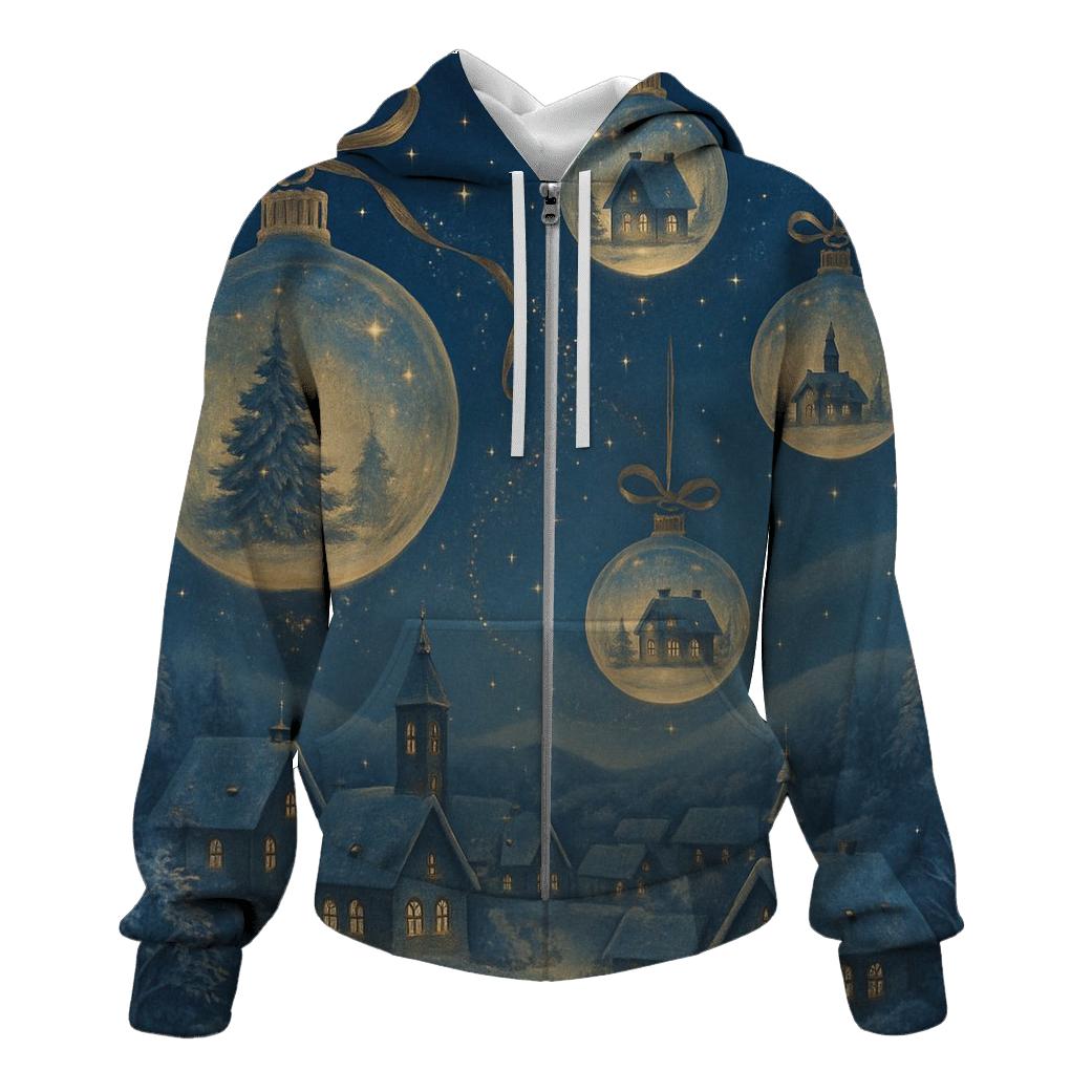 Ornament Sky Lantern Festival pullover hoodies