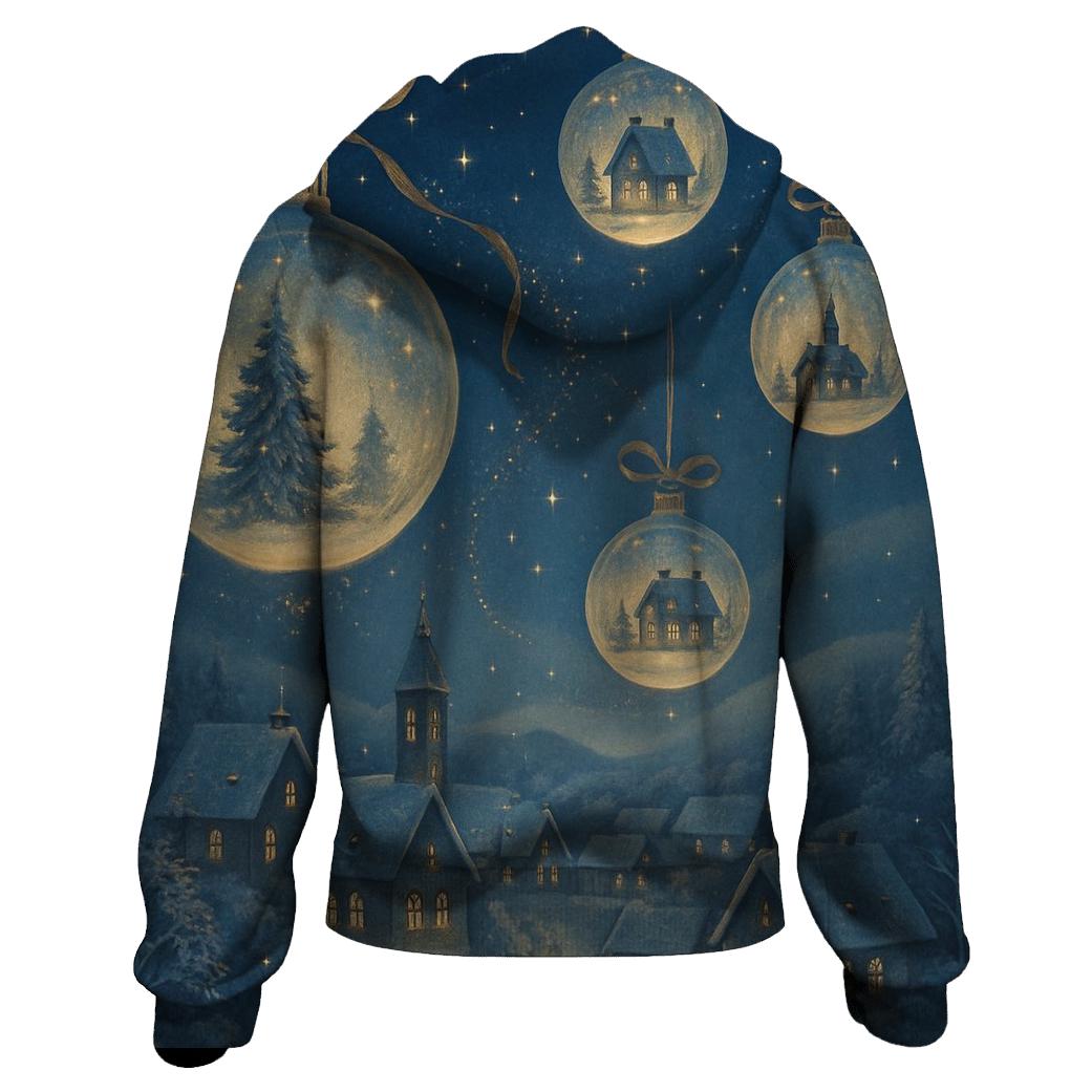 Ornament Sky Lantern Festival pullover hoodies