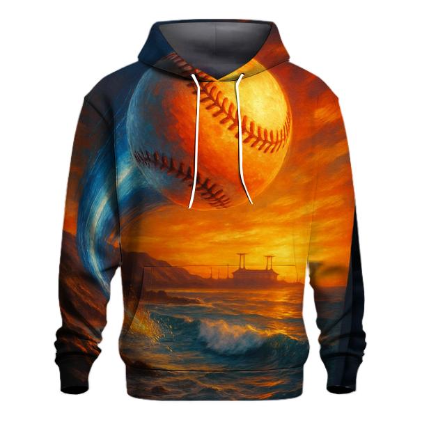 Pacific Coast Home Run printed hoodies