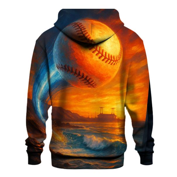 Pacific Coast Home Run printed hoodies