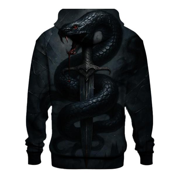 Serpent And Dagger Nocturne embroidered hoodies
