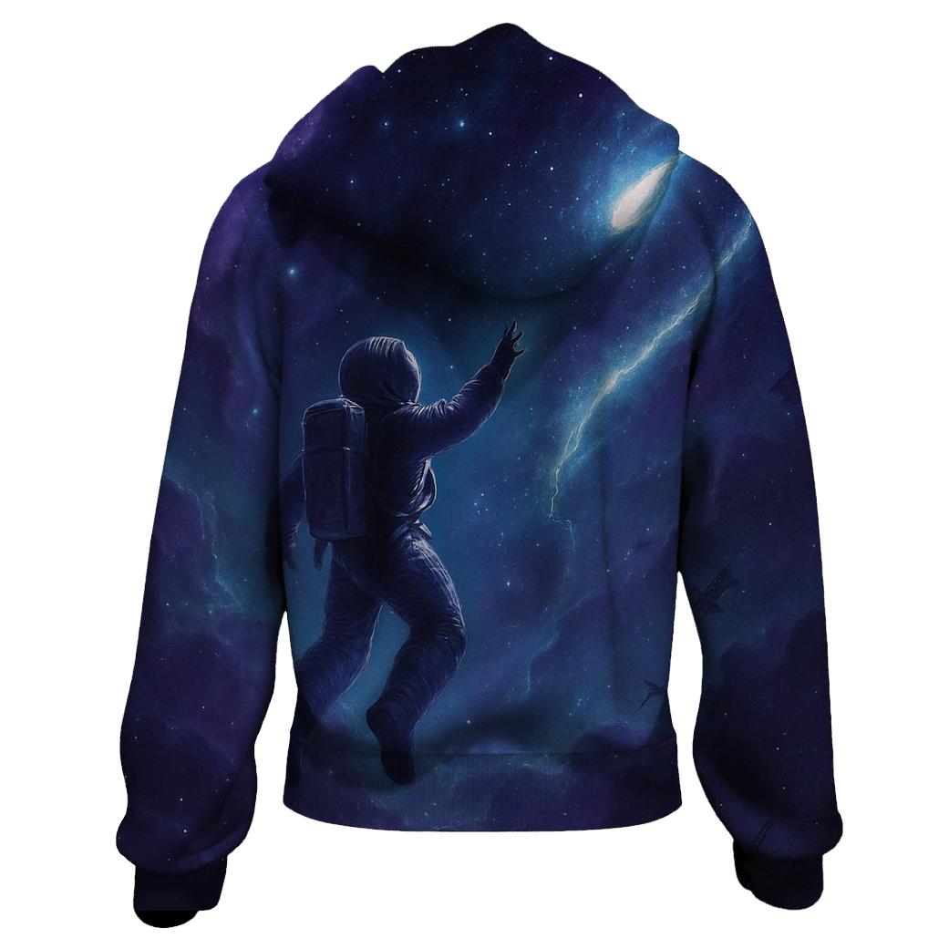 Nebula Drifter zip-up hoodies