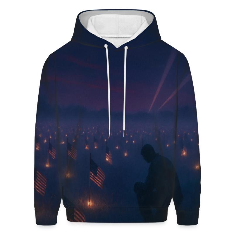Quiet Field Of Stars printed hoodies