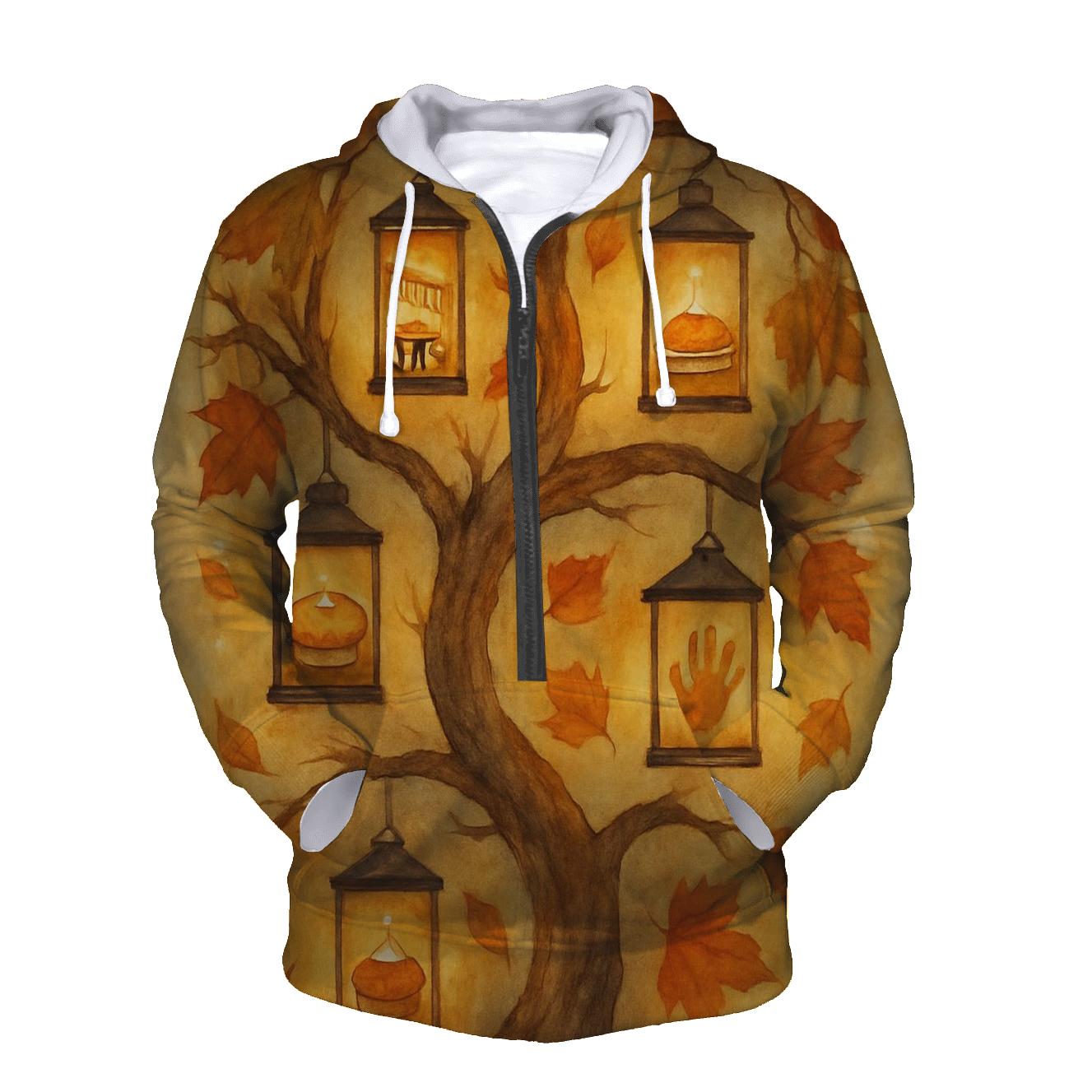 Maple Lantern Family Tree premium hoodies