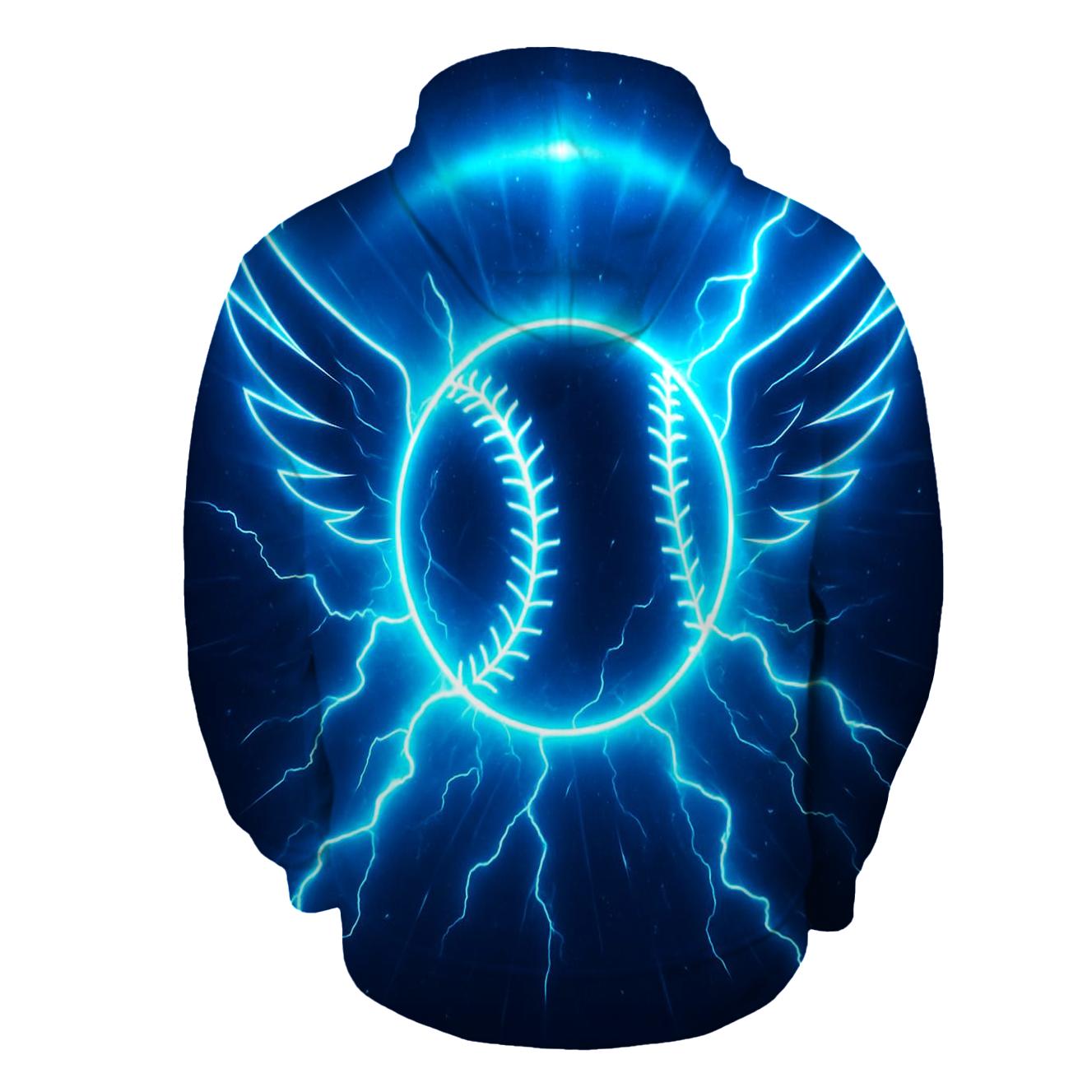 Winged Fastball Blue Jays Edition zip-up hoodies