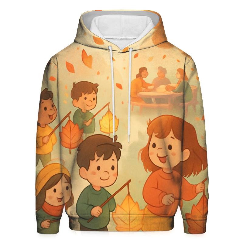 Leaf Lantern Path heavyweight hoodies