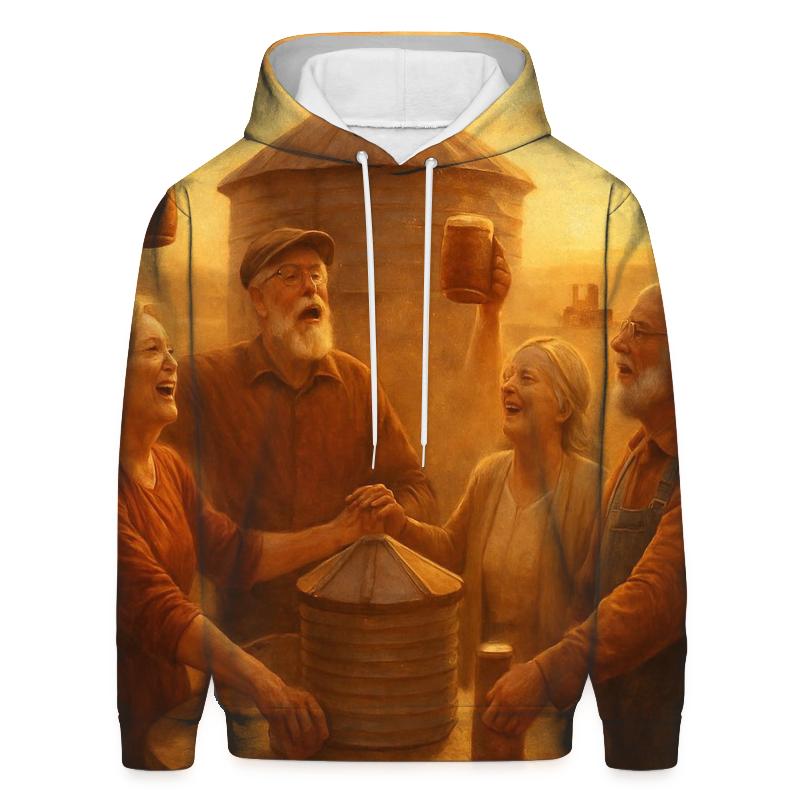 Grain Silo Harvest Choir lightweight hoodies