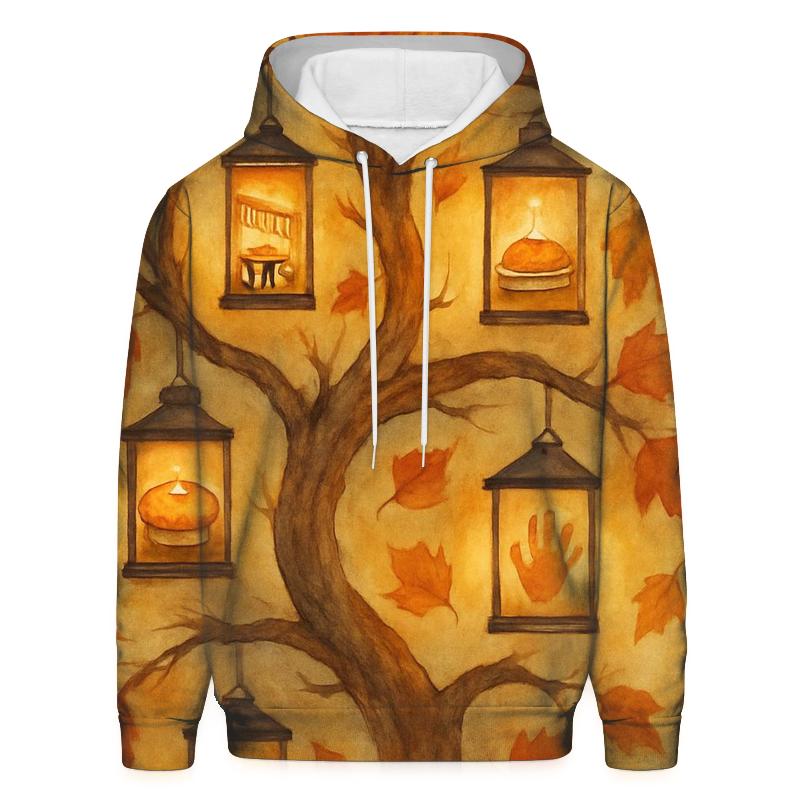Maple Lantern Family Tree pullover hoodies