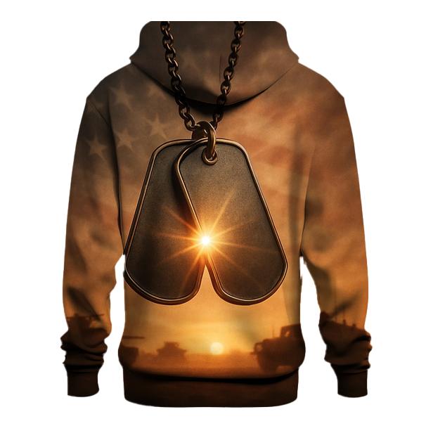 Dog Tag Sunburst hoodies fashion