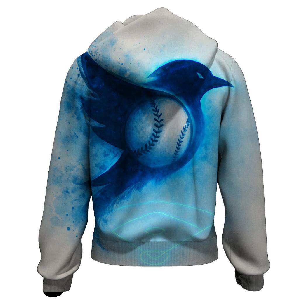 Diamond Wing Fusion Blue Jays premium hoodies